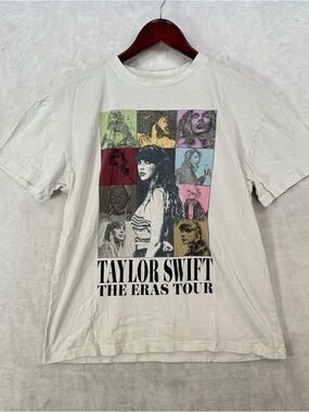 Taylor Swift Eras Tour Shirt Adult XS White 2023 Concert Graphic Tee Merch